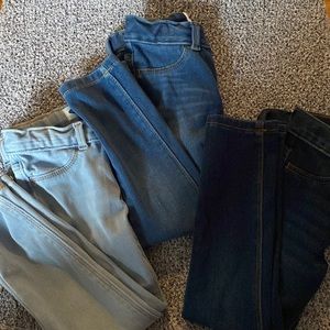 Bundle of 3 pair Old Navy Ballerina Skinny Jeans Size 4T